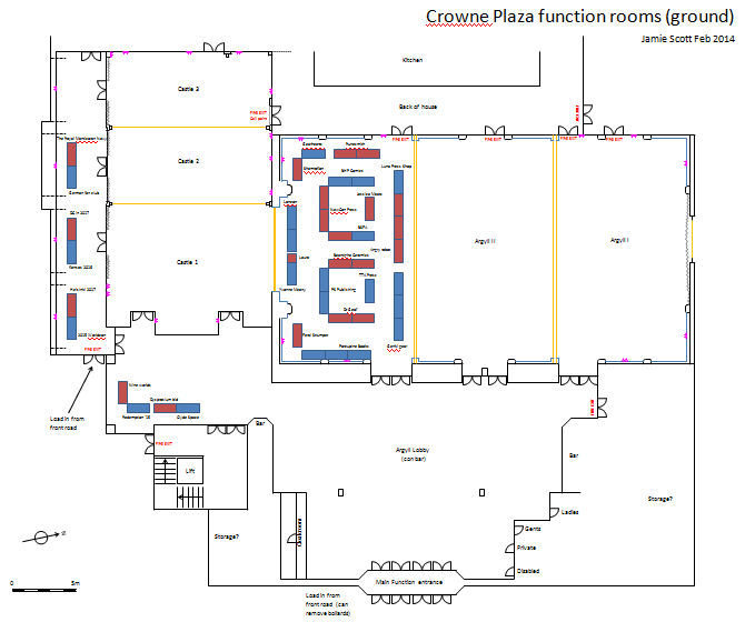Dealers' Room Layout